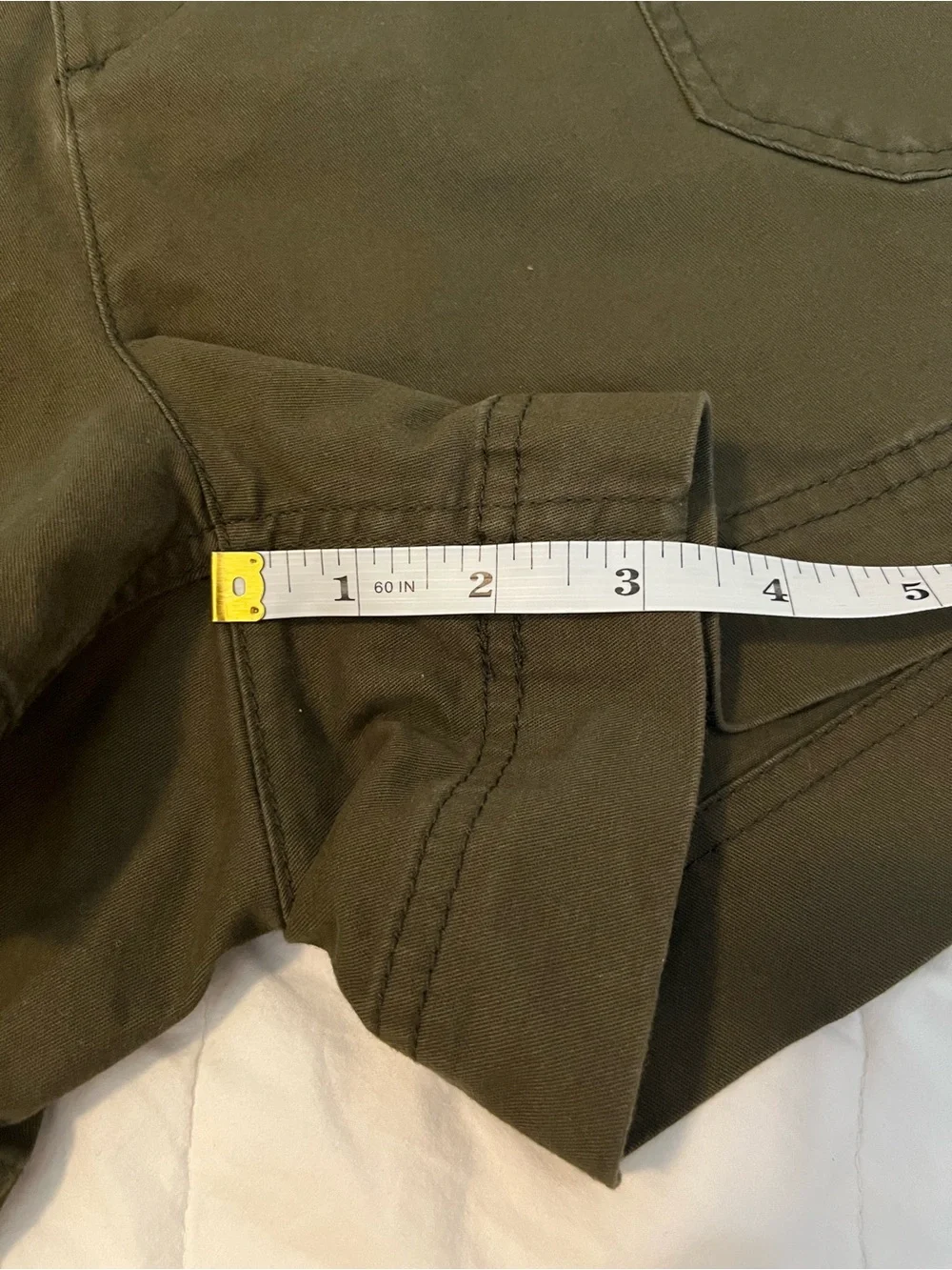 Old Navy Olive Green High Rise OG Chinos - Picture 5 of 8